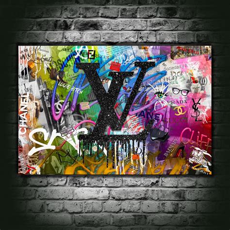 printable louis vuitton wall art|louis vuitton painting canvas.